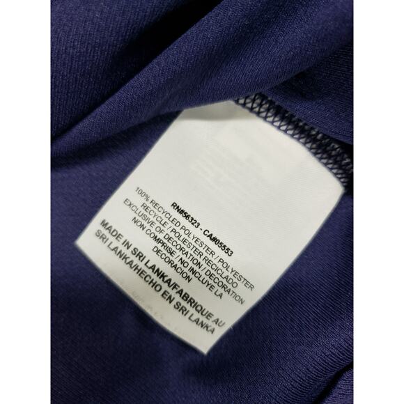 Nike Top Size Small Womens Blue Running Dri Fit Activewear Goin All the Way Logo - Picture 4 of 8